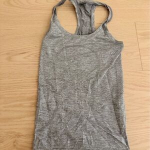 Gray swiftly tech racerback